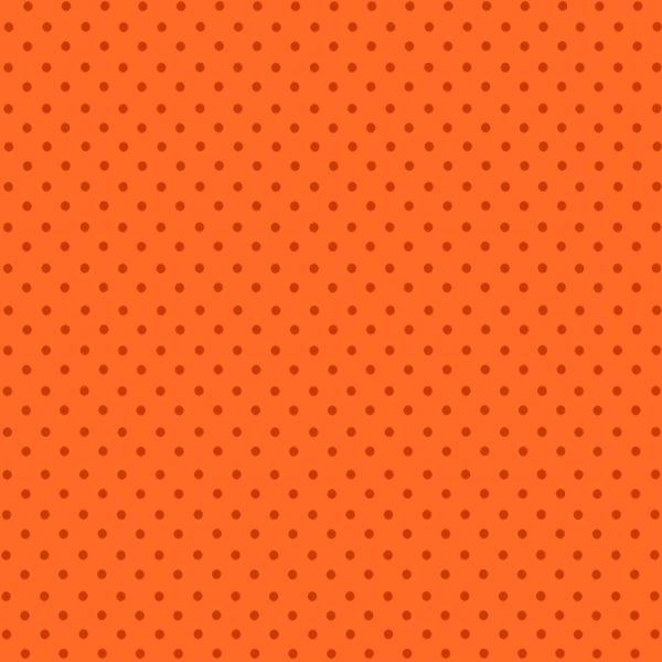 Tecido Tricoline Estampado Bolinha Poá Laranja Escuro 03191-1100