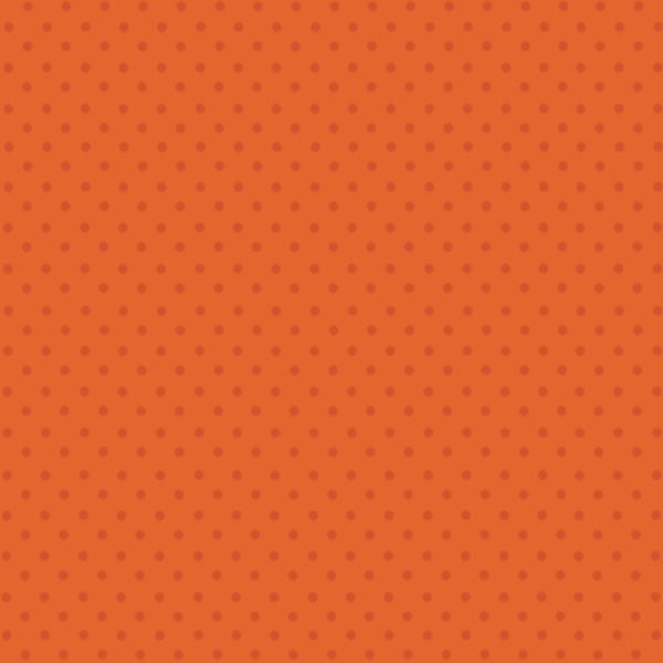 Tecido Tricoline Estampado Bolinha Poá Laranja 03191-1100