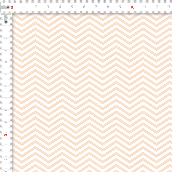 Tecido Tricoline Estampado  Chevron Bege Pequeno 1209v008