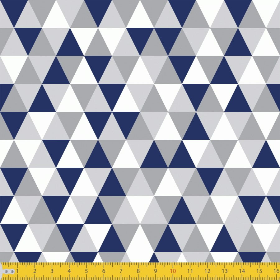 Comprar Tecido Estampado Xadrez Fundo Azul Petróleo Sig 0,5X1,50