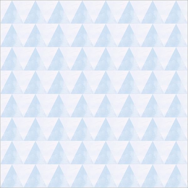 Tecido Tricoline  Estampado  Grid de Triângulos Azul 8110v01