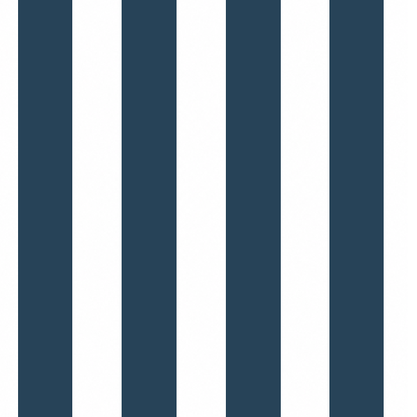 Tecido Tricoline Estampado Listrado Azul Profundo 1579-76