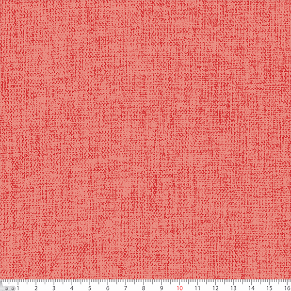 Tecido Tricoline  Estampado Textura Vermelho 1350v05