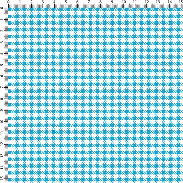 Tecido Tricoline Estampado Xadrez P1361-13 Azul - Loja de Tecidos