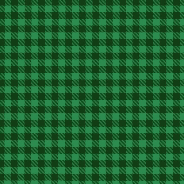 Tecido Tricoline Estampado Xadrez Verde Folha 06906-0375
