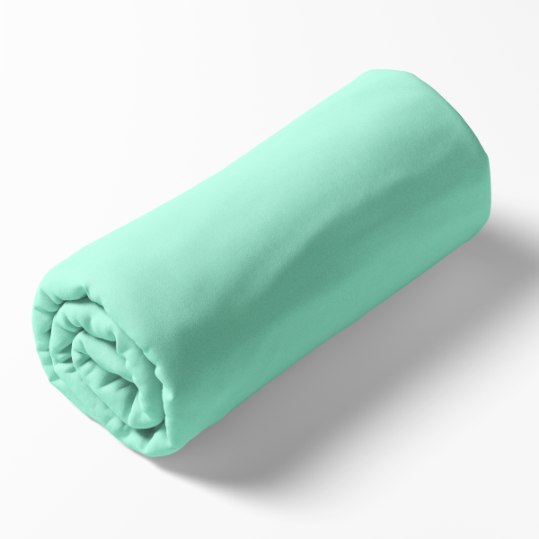 Tecido Tricoline Liso 100% Algodão Azul Turquesa Claro C902