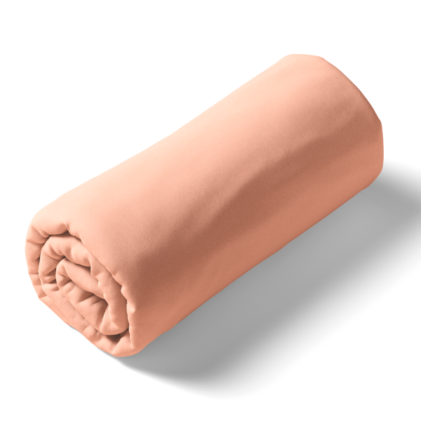 Tecido Tricoline Liso 100% Algodão Salmão Pastel C898