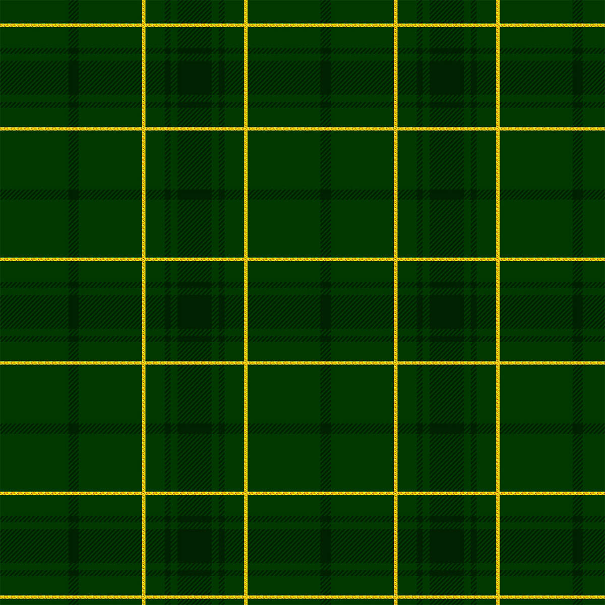 Tecido Tricoline Xadrez Médio Natalino Verde  3061v002