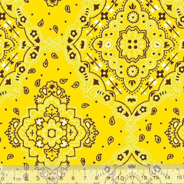 Tricoline Bandana - Amarelo 2272-11