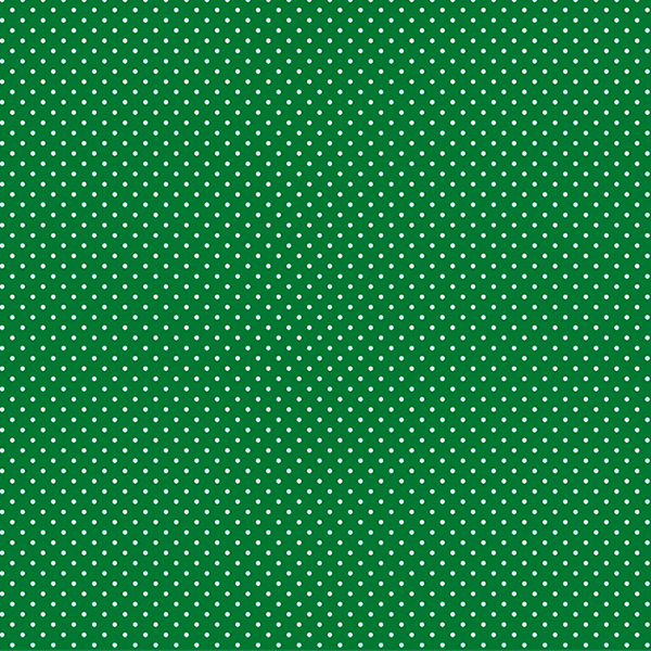 Tricoline Estampado Bolinha Mini Micro Branca Fundo Verde Bandeira 1002V253